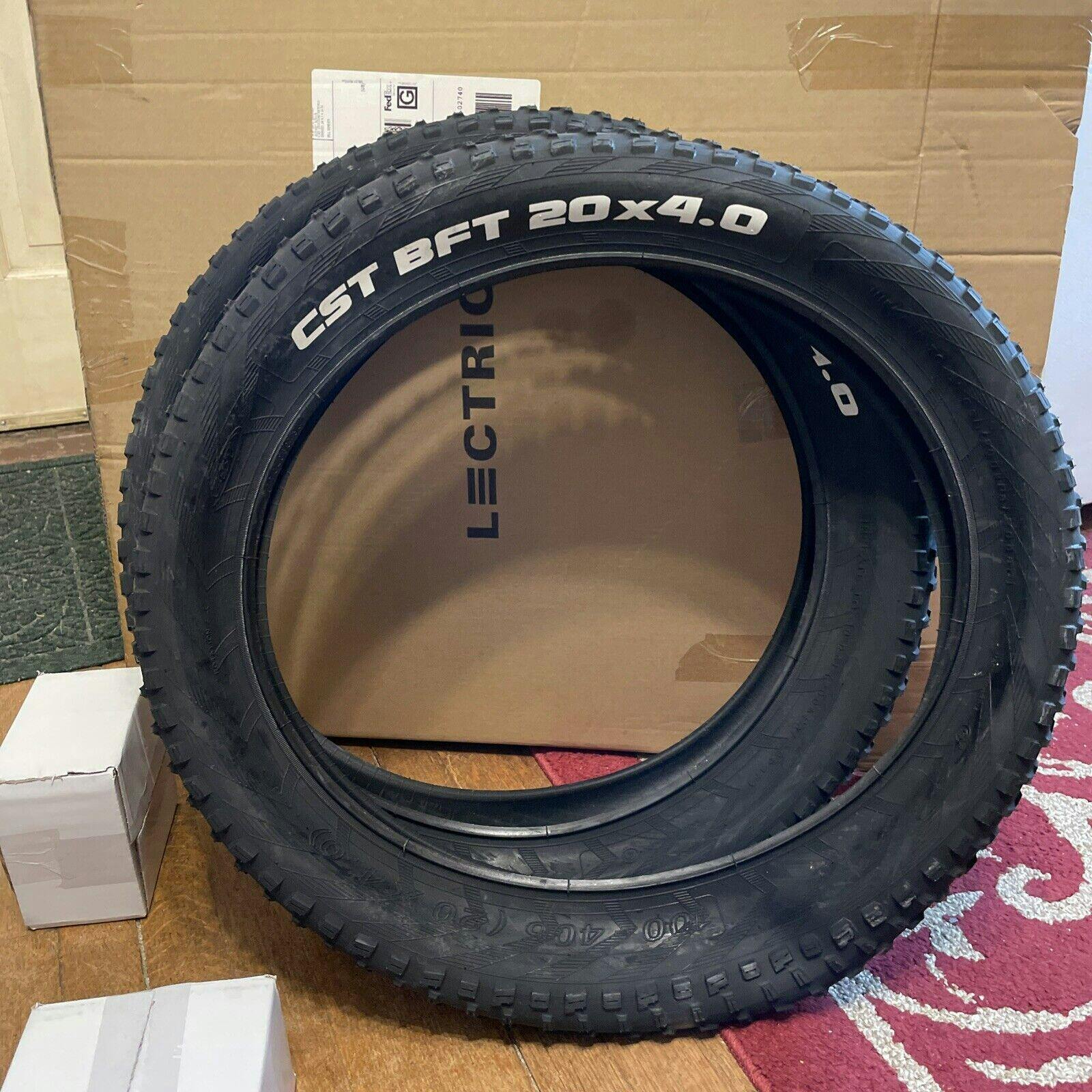 CST BFT C1752 Banden 20 x 4.0 (100-406) voor e-bike, Fat Bike MTB met