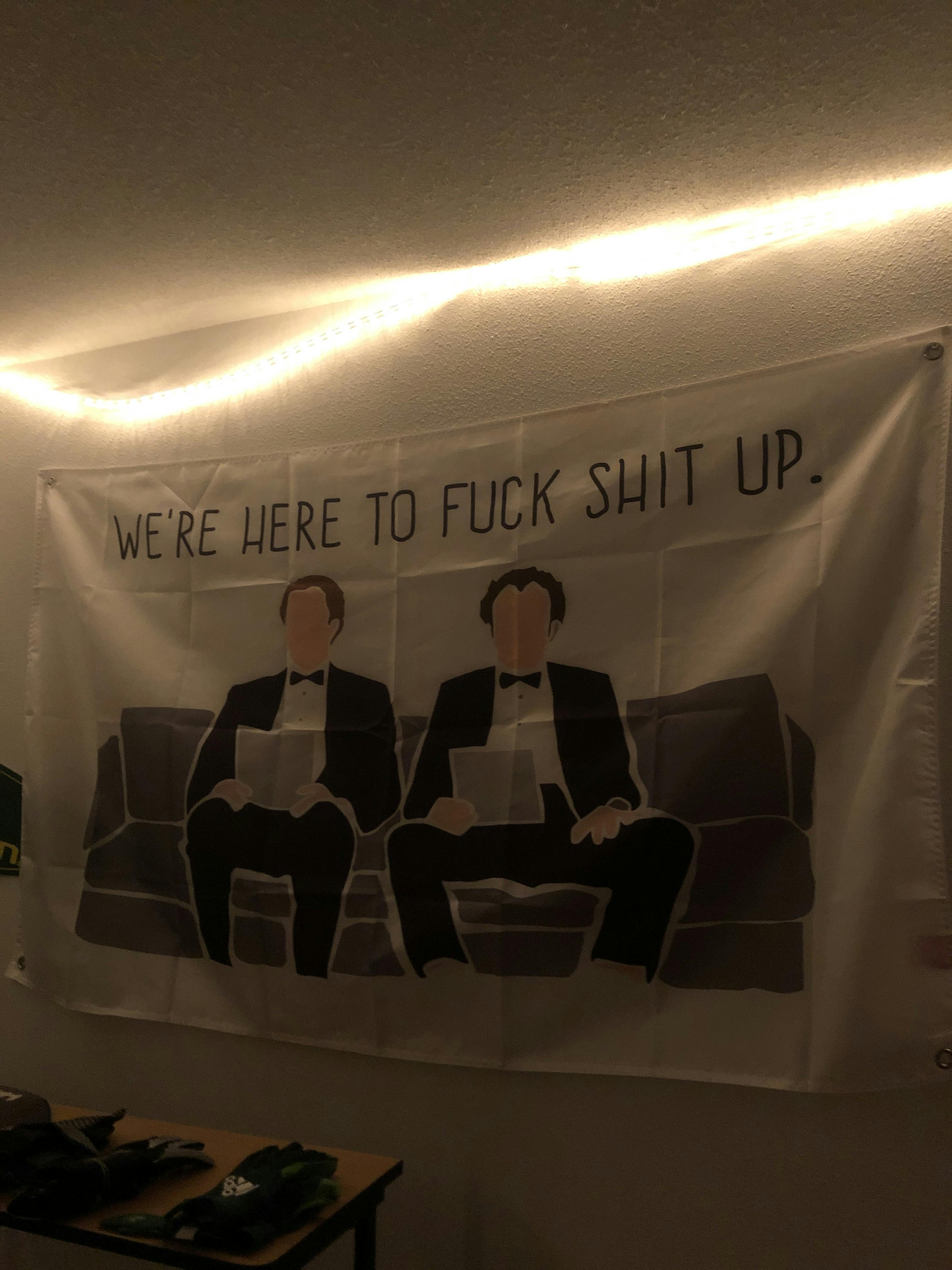 Hype Flags The Interview Flag Step Brothers Flag for Dorm Room