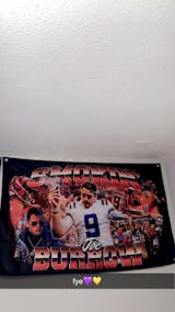 Hype Flags - Smokin' Joe Burrow Flag