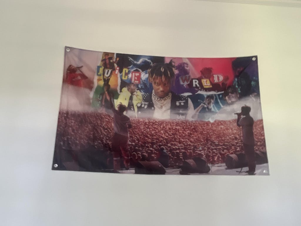 Hype Flags Juice Forever Flag Juice Wrld Collage Tapestry HypeFlags