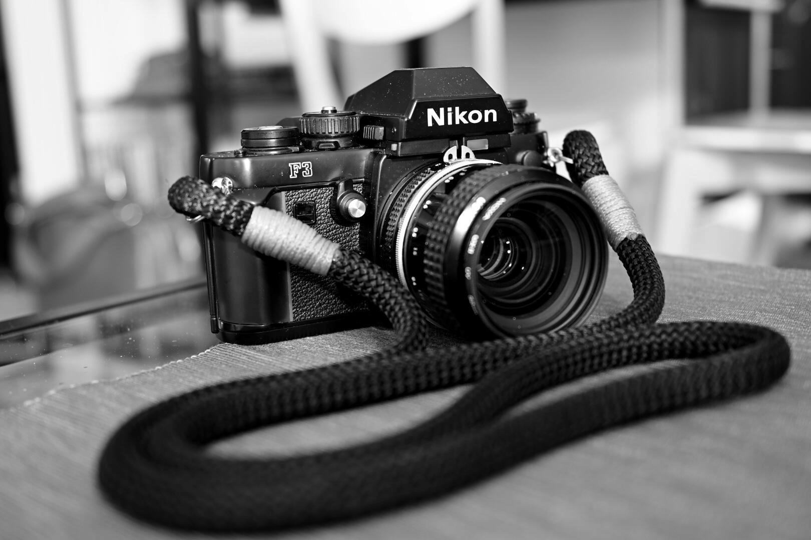 black-acrylic-camera-strap-n-hyperion-handmade-camera-straps