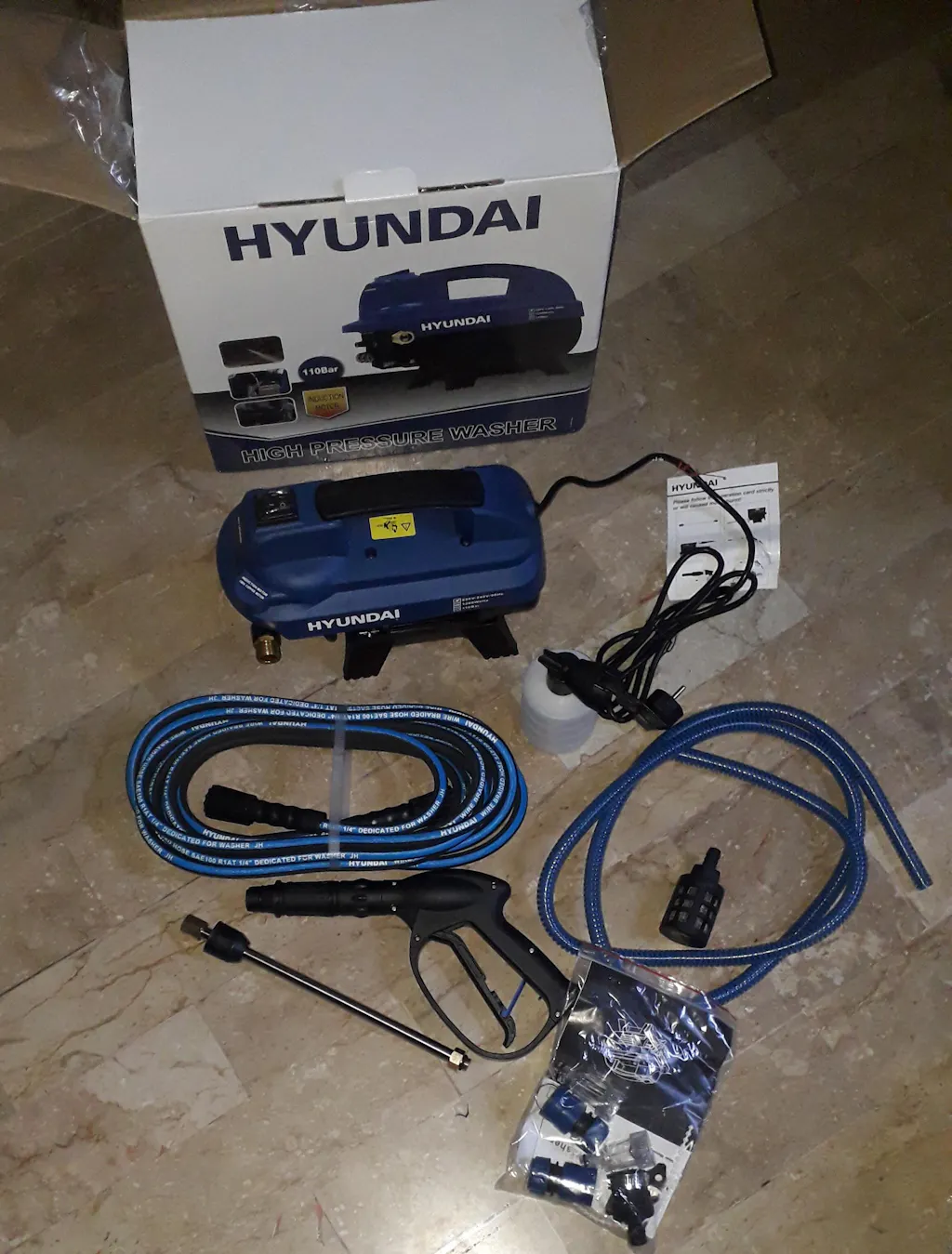 Hyundai Pressure Washer 110 Bar (HPW-110IM) – Hyundai Power Pakistan ...