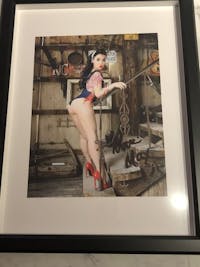 "Ghost Town Pinup" 8.5x11" Signed Photo