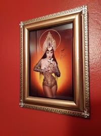 "Sacred" Signed Photo in a Revamped 6.5x8.5" Wall Picture Frame