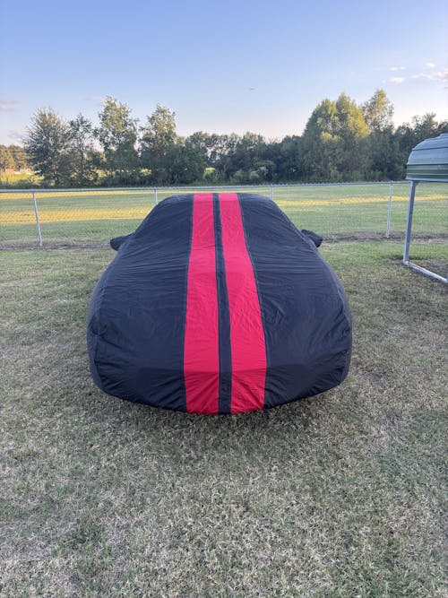 Chevrolet Camaro Black Red Pro Series Car Cover