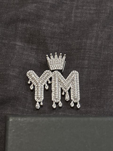King Drip 18K Custom Letter Pendant
