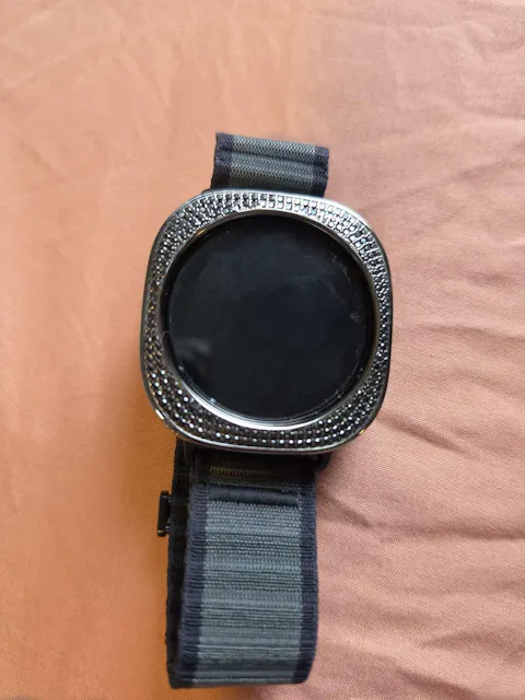 47mm Moissanite Bezel Case Cover For Galaxy Watch Ultra