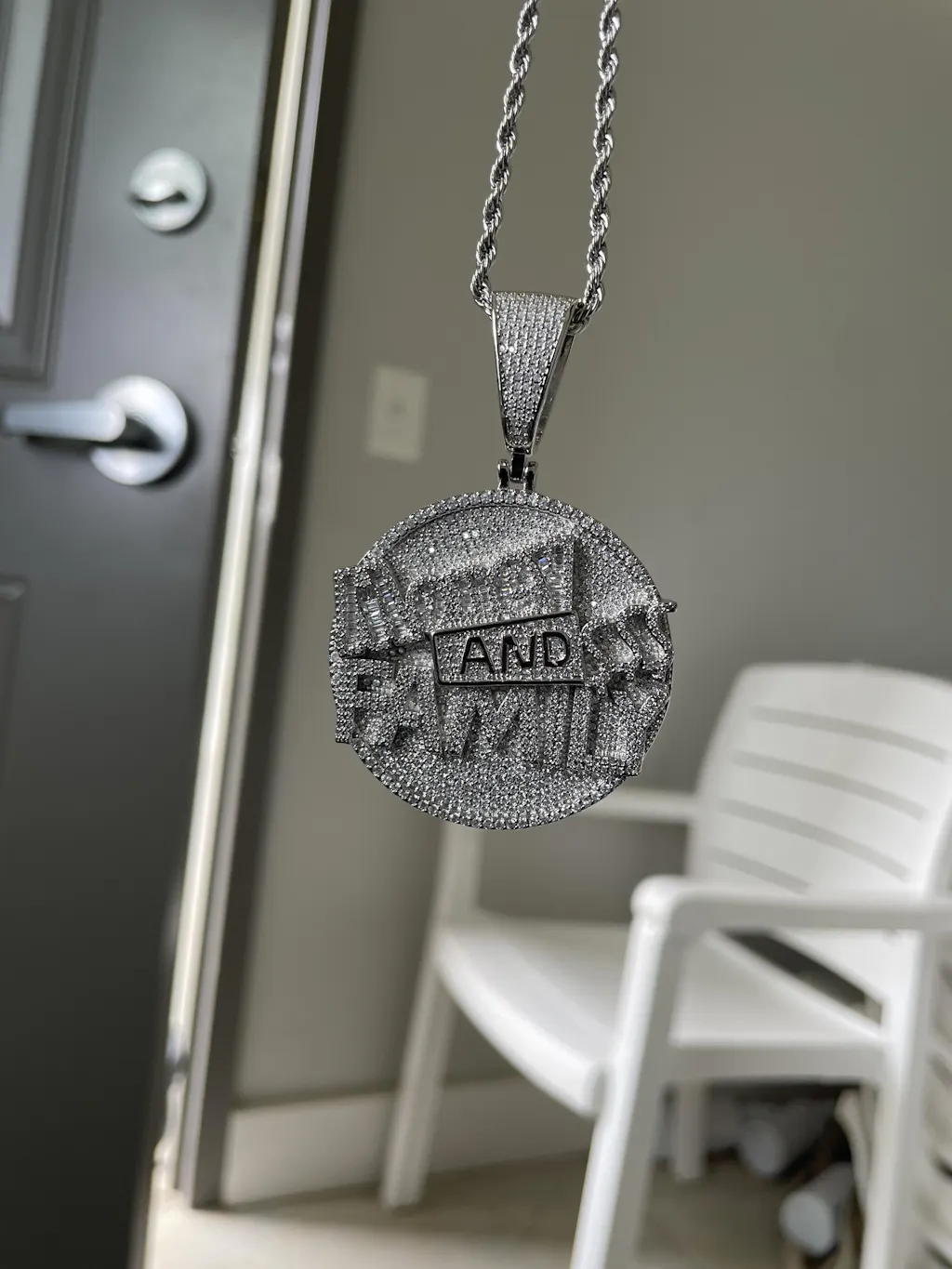 2pc Icey Custom Jewelry Set