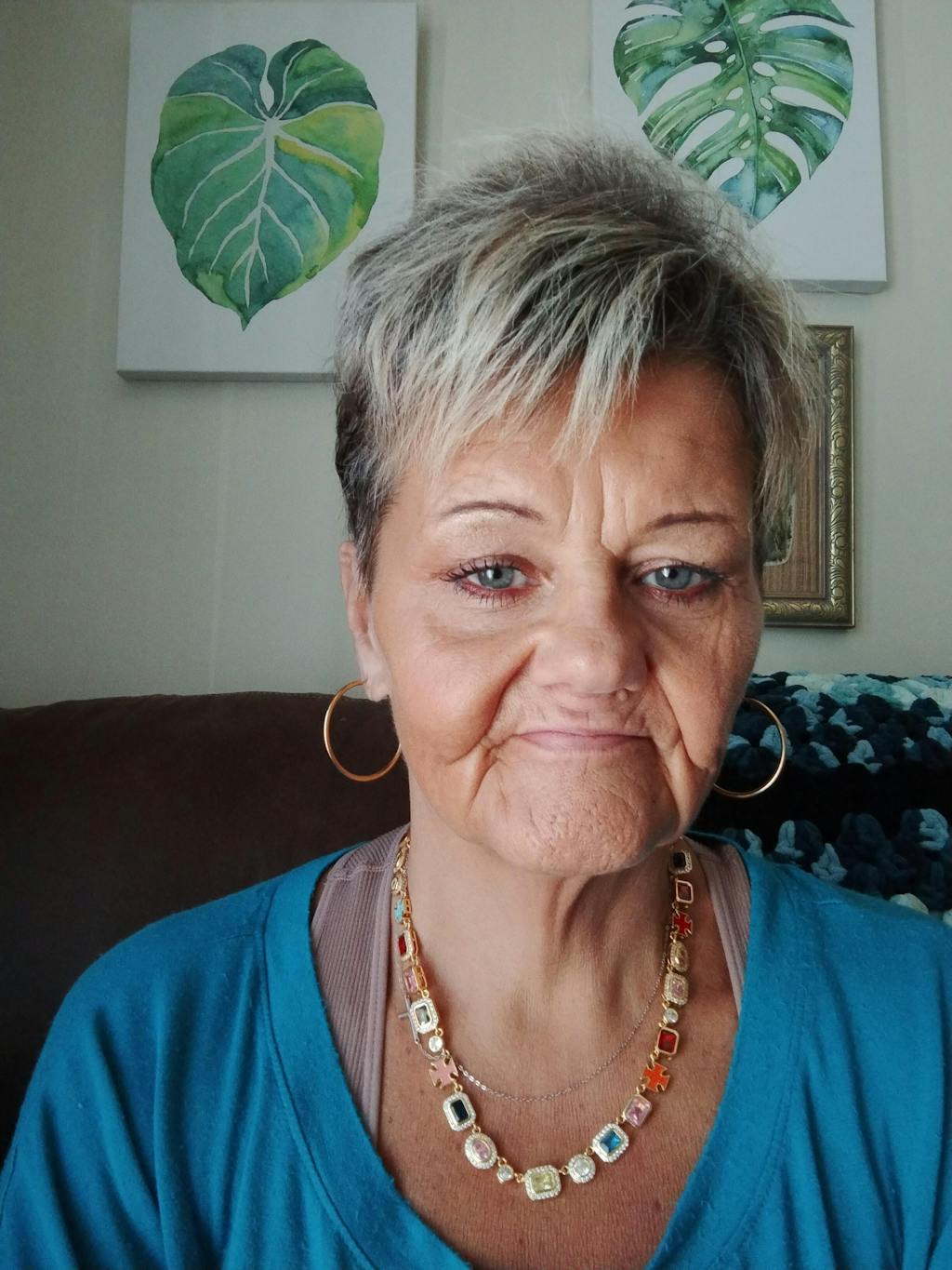 Iceyqueen Gold Solstice Gemstone Necklace (Unisex)