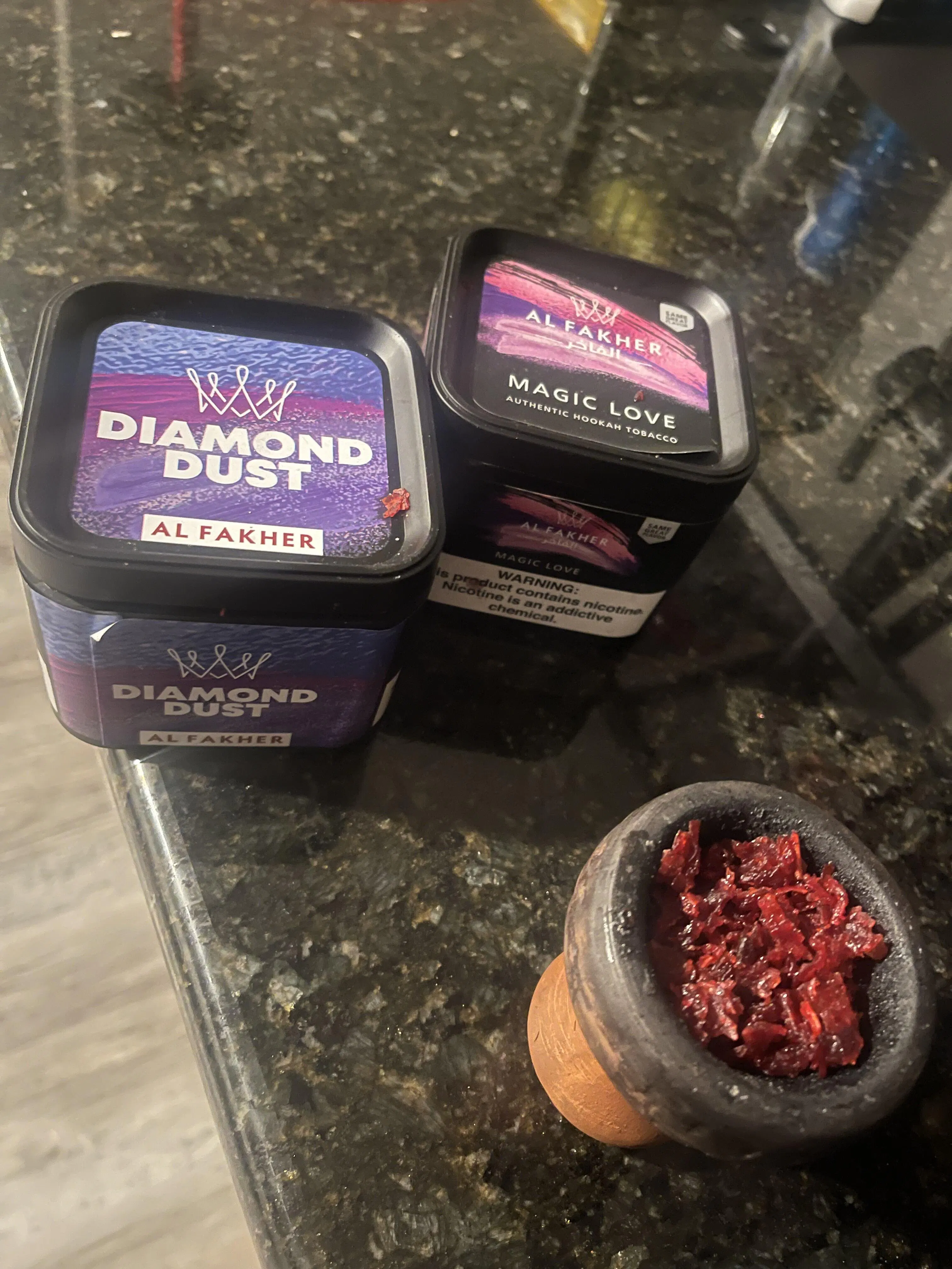 Al Fakher Diamond Dust Hookah Shisha Flavor Great Pricing ️