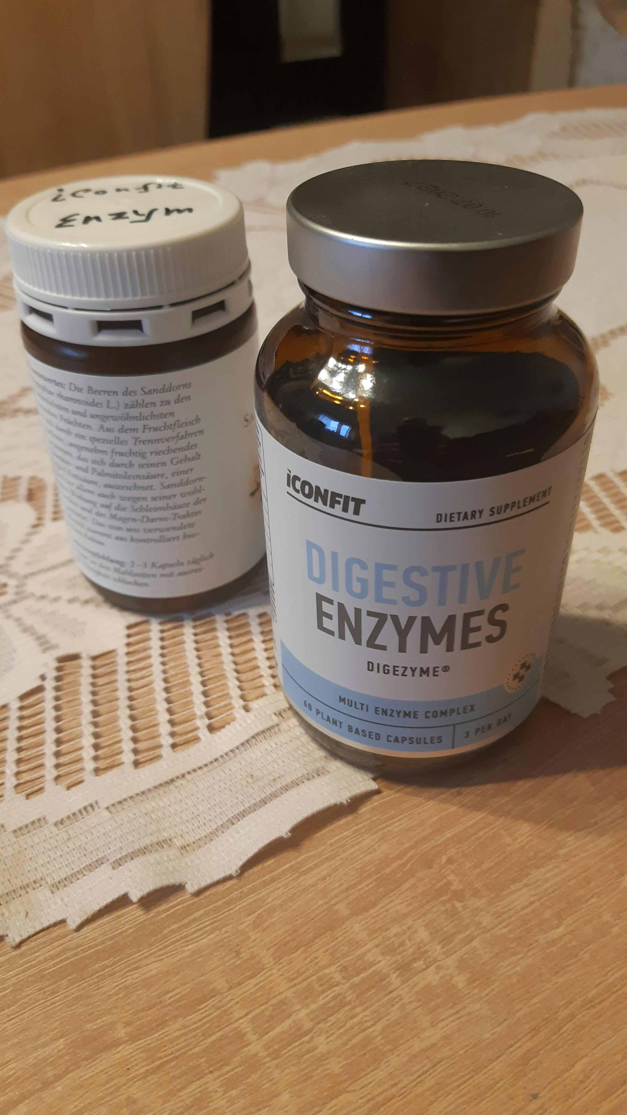ICONFIT DIGESTIVE ENZYMES (60 Kapsulių) - ICONFIT