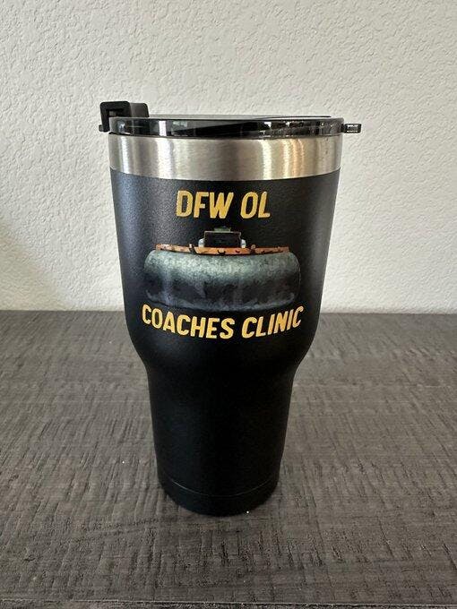 Personalized RTIC 20 oz Tumbler - Matte Majestic Purple | Iconic