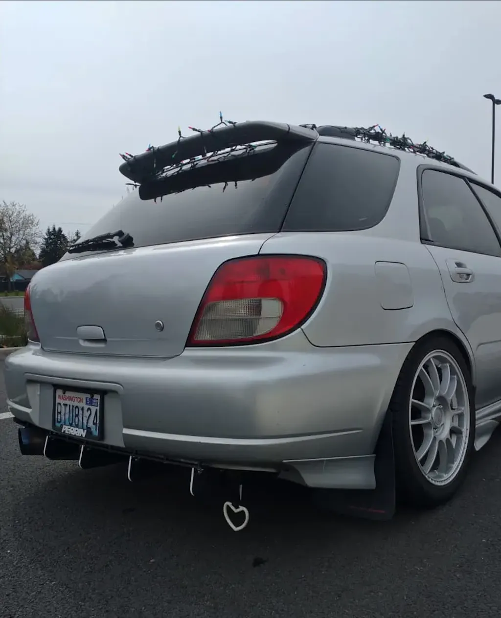 2002-2003 Subaru WRX WAGON Rear Diffuser | icyaero