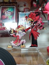 Lucifer/Alastor Fury Swipes Standee
