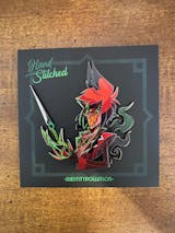 Alastor {Hand Stitched} Chained Enamel Pin [pre-order]