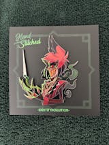Alastor {Hand Stitched} Chained Enamel Pin [pre-order]