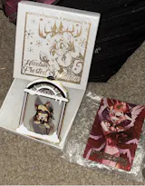 {Madelezabeth X IDP} Hazbin Frosted Window Pins [PRE-ORDER]