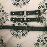 Burgundy Thigh Cuffs