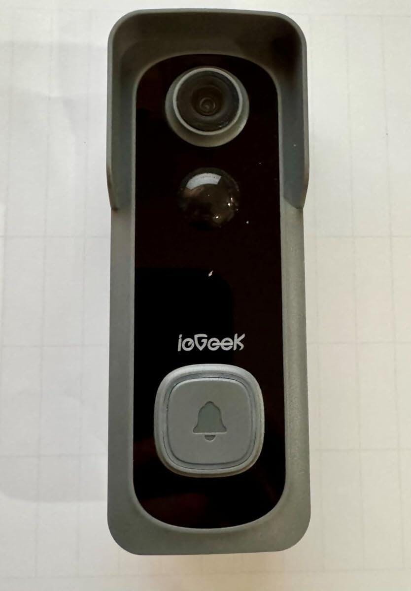 ieGeek Bell J1 2K Video Doorbell Camera with Wireless Indoor Doorbell Chime ieGeekUK