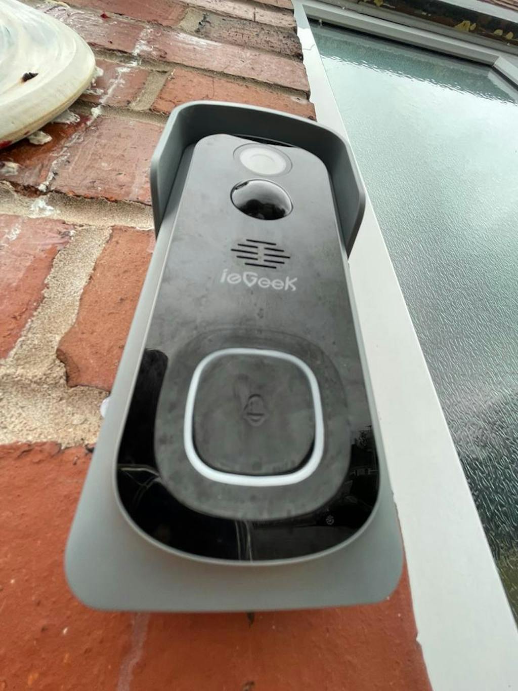 ieGeek Bell J1 2K Video Doorbell Camera with Wireless Doorbell