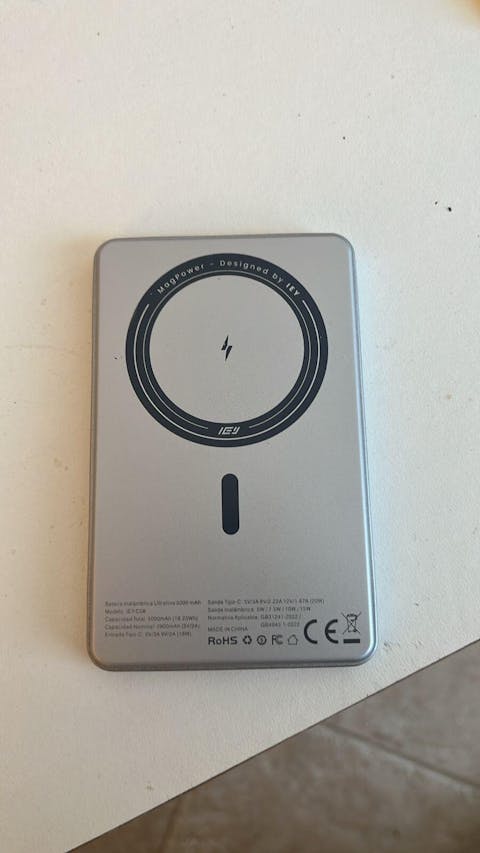 MagPower - Batería Inalámbrica Ultrafina 5000 mAh
