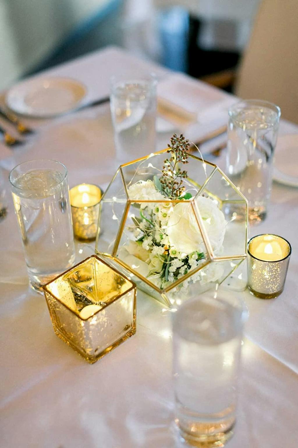 24 Pack Waterproof Flameless Floating Tealights, LED Tealights Candles