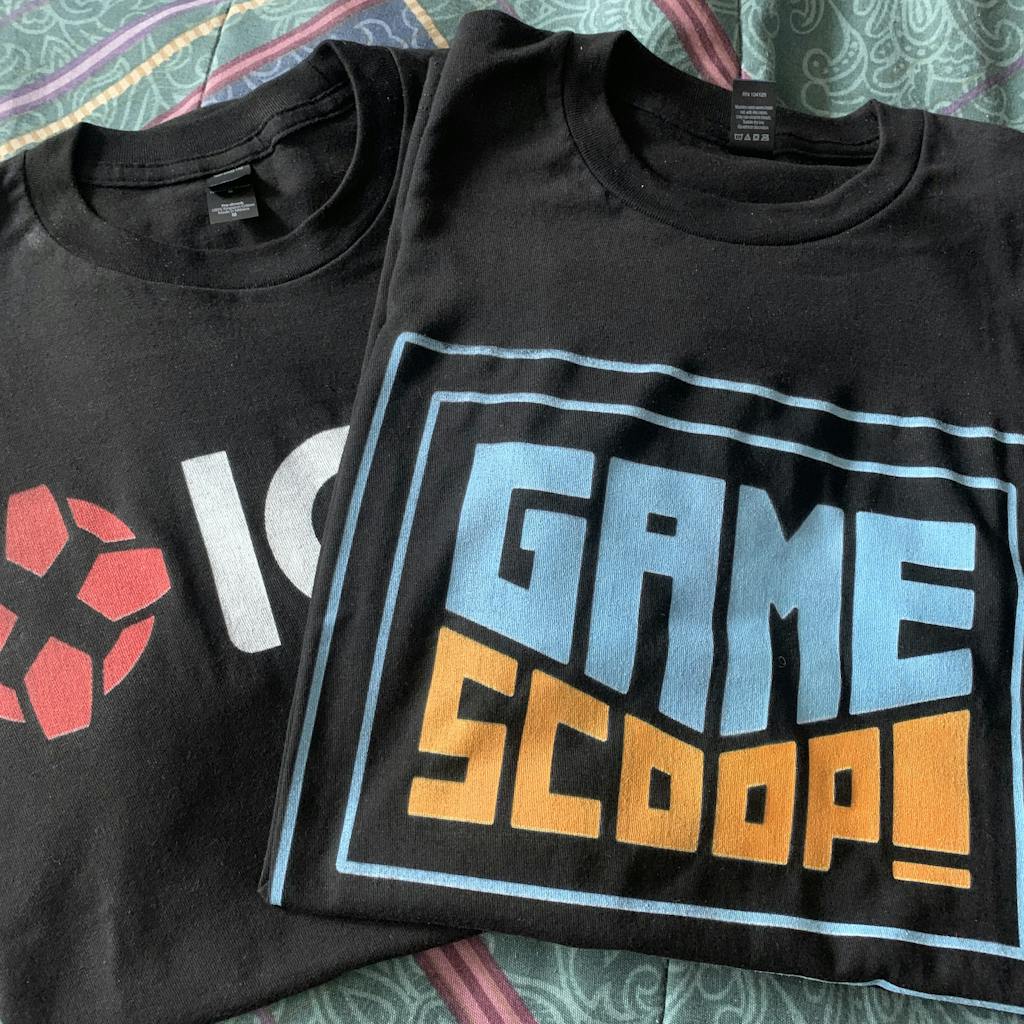 Game Scoop Logo IGN Black TShirt IGN Store