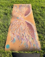 Khecara Hand Painted Cork Yoga Mat