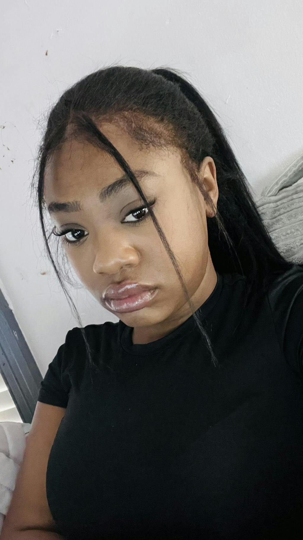 360 Lace Frontal Kinky Edges Ventilated Wig