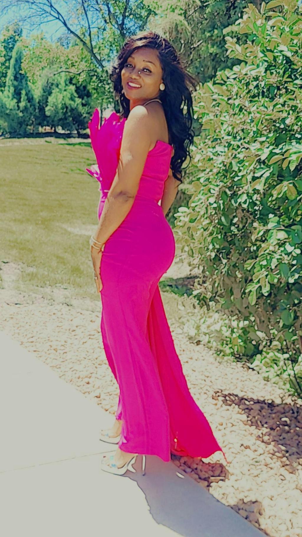 Inspired Layered Cut Wavy With Side Bangs Lace Wig