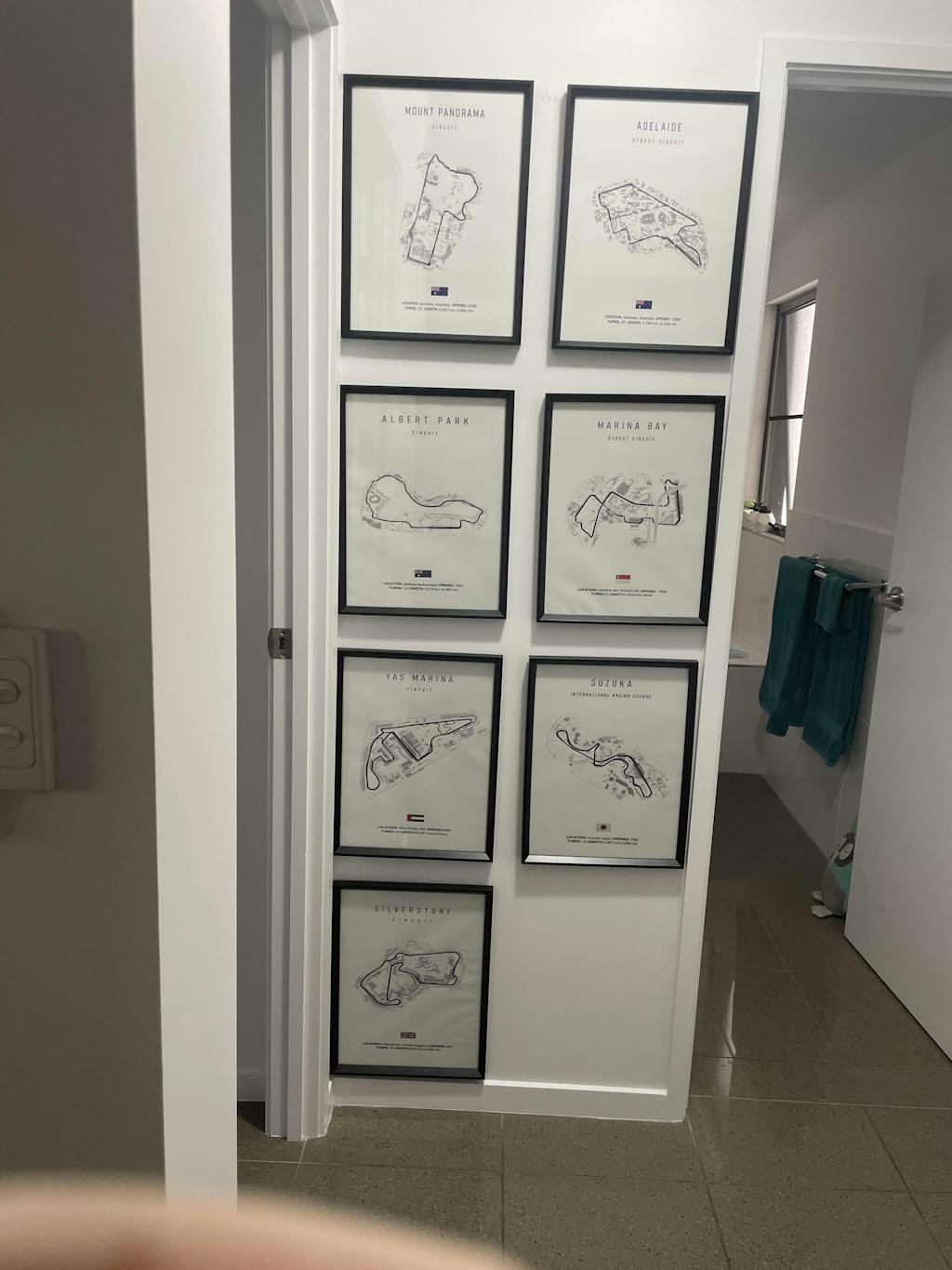 Adelaide Street Circuit - Racetrack Print