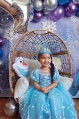 Frozen 2 Toddler Sequins Princess Trailing Costume Elsa Dress for Girls
