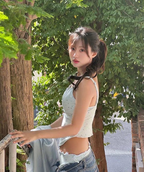 Misty Bustier Two-Piece Bikini Sky