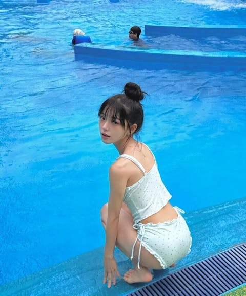 Misty Bustier Two-Piece Bikini Sky