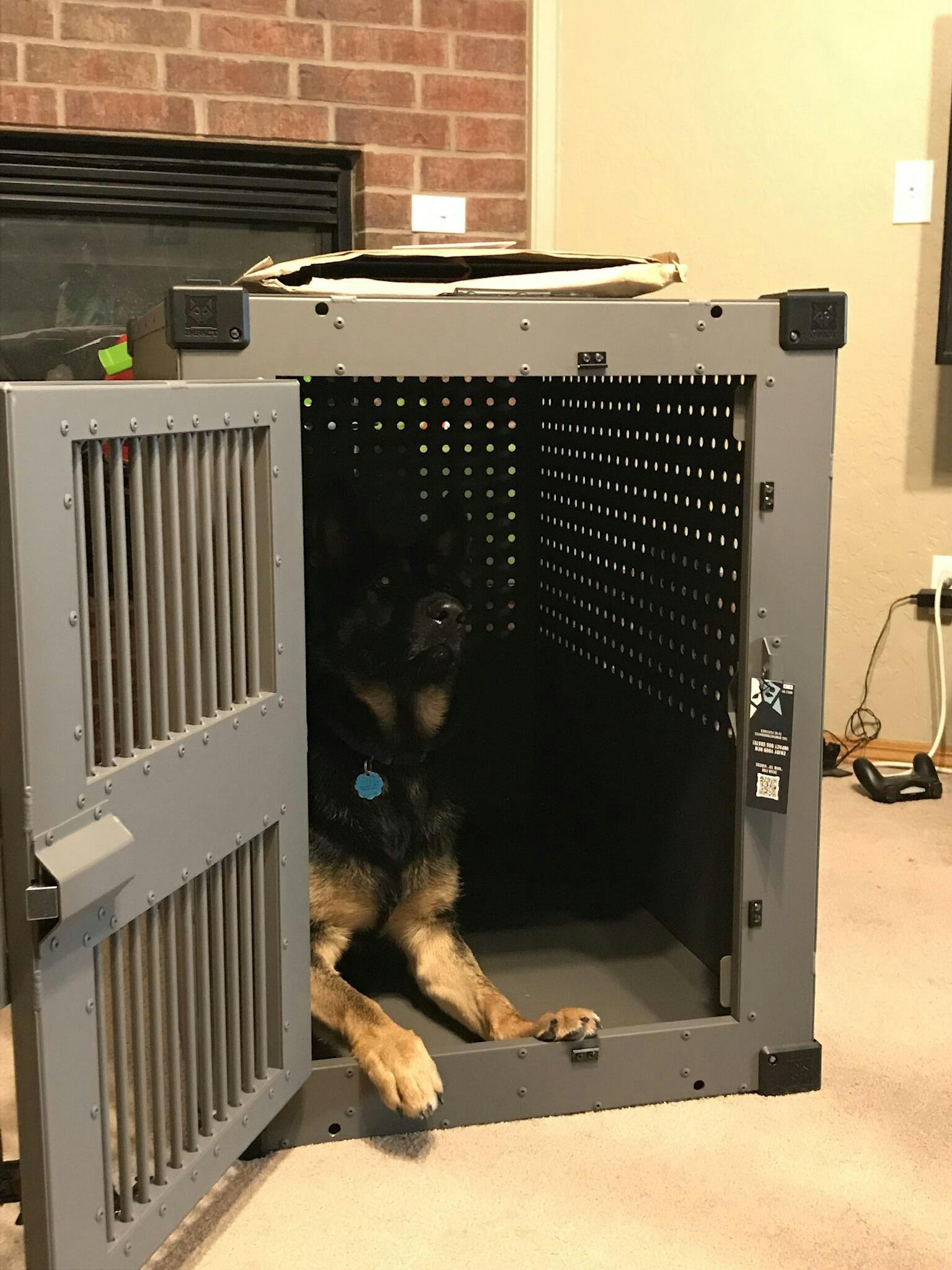 High Anxiety Dog Crate, Strong & Safe Impact Dog Crates