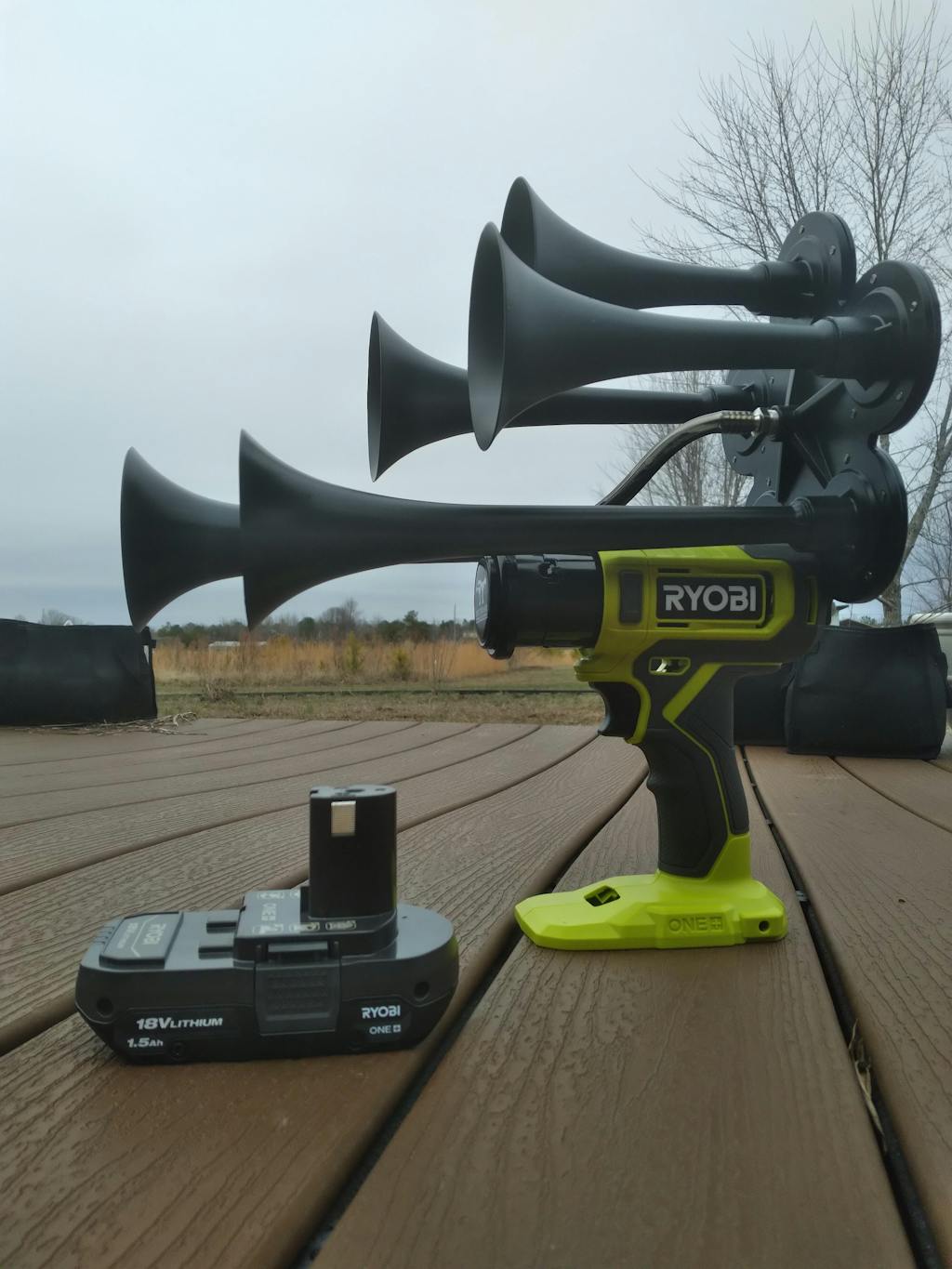 Ryobi Quintuple Impact Train Horn Impact Train Horns