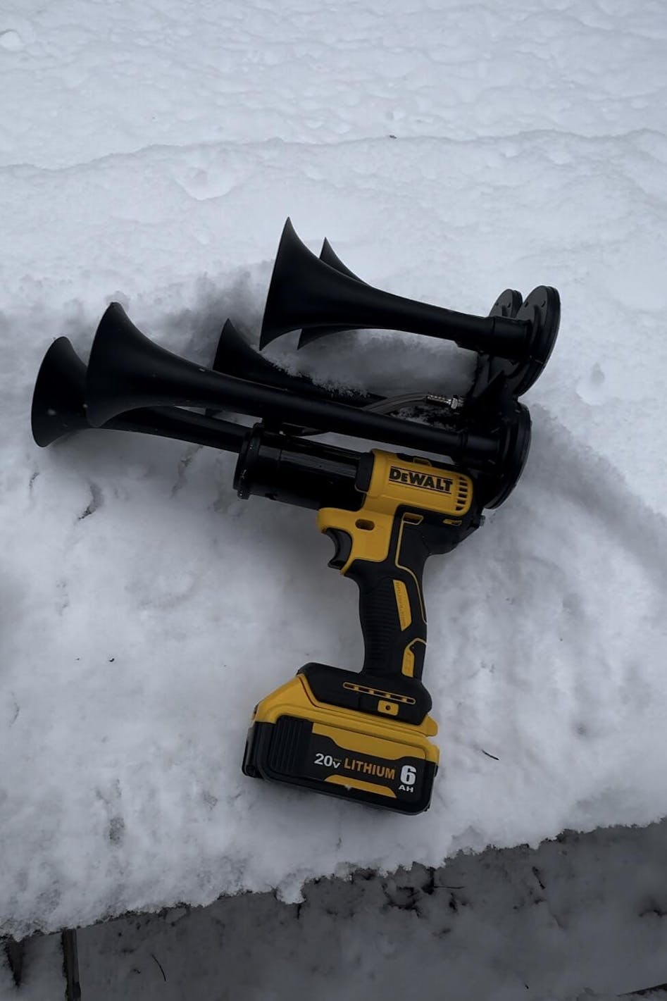 Bauer Impact Drill Train Horn with Remote Control - BossHorn: Made