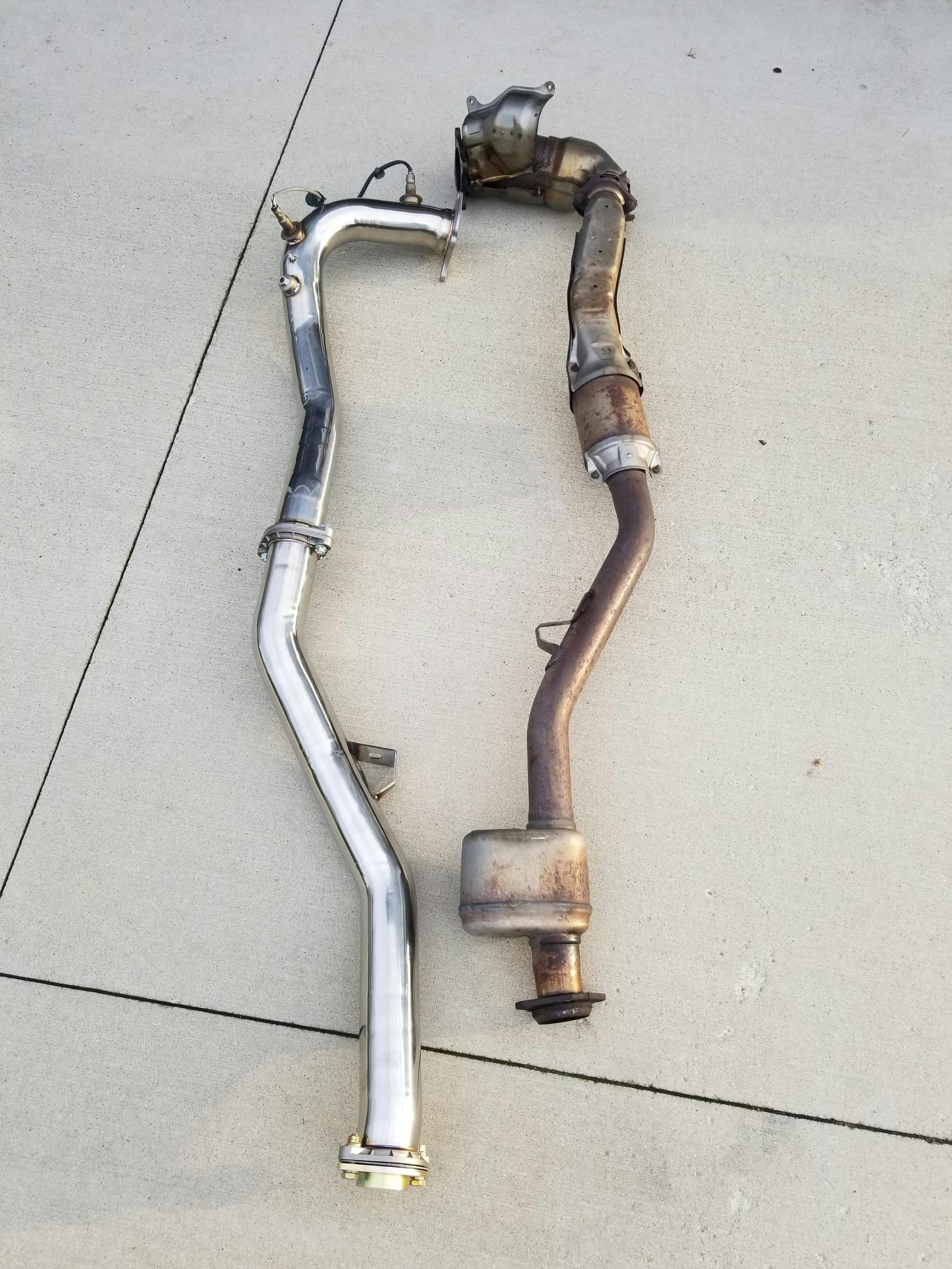 Invidia Catless Downpipe/ JPipe Subaru WRX 20152019 6MT Import