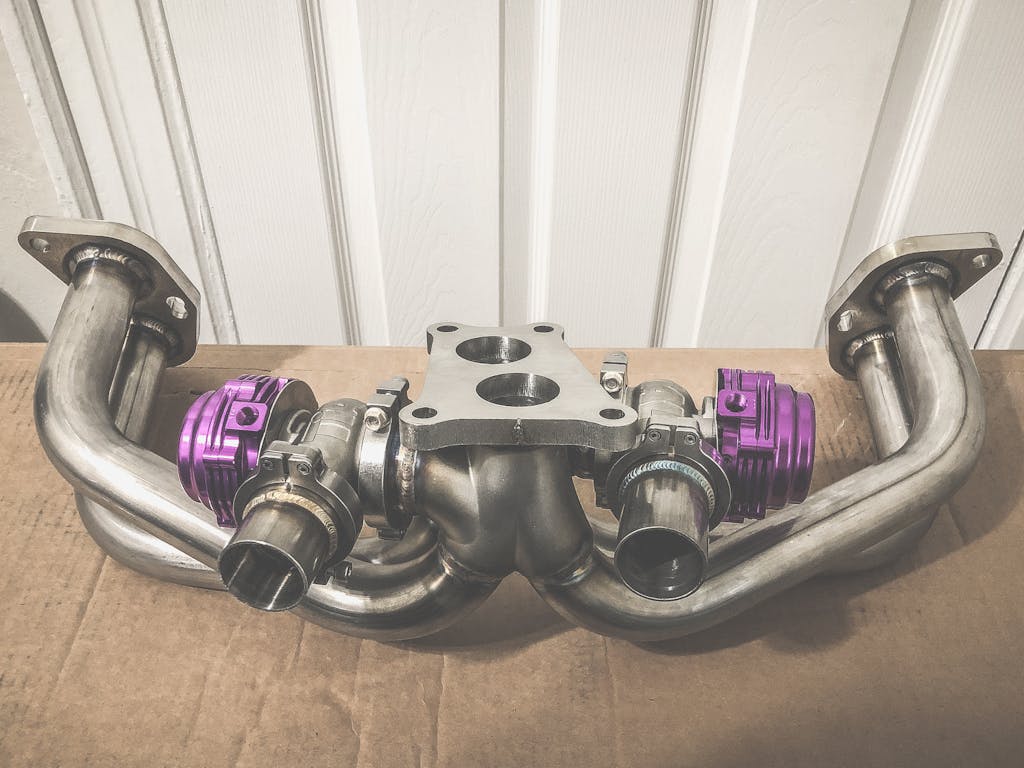 Killer B External Wastegate Header + Wastegate Kit Subaru WRX 2015202 Import Image Racing