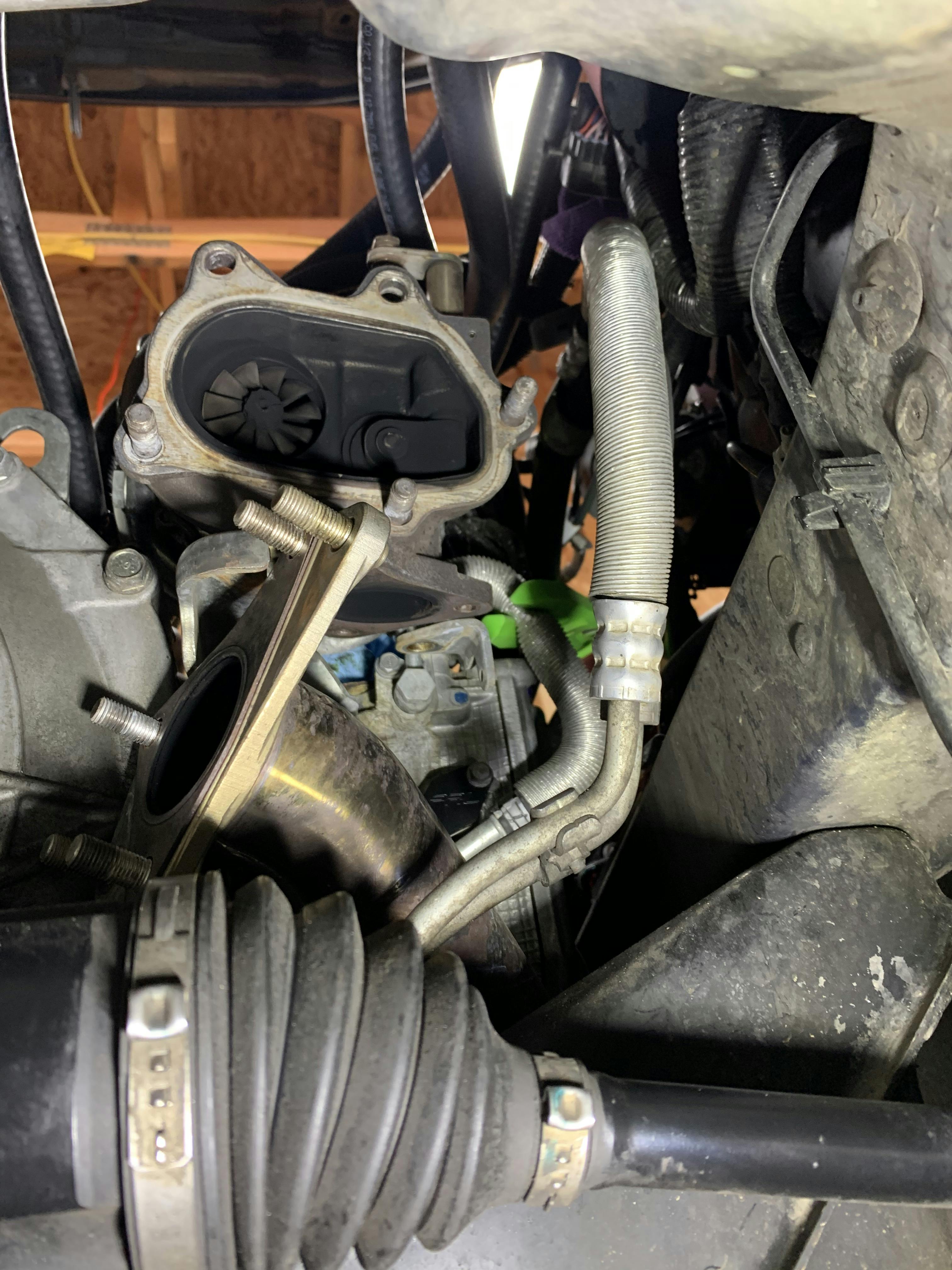 PRL Air Pump Delete Plate Subaru WRX 20062014 / STI 20072020 / Legac