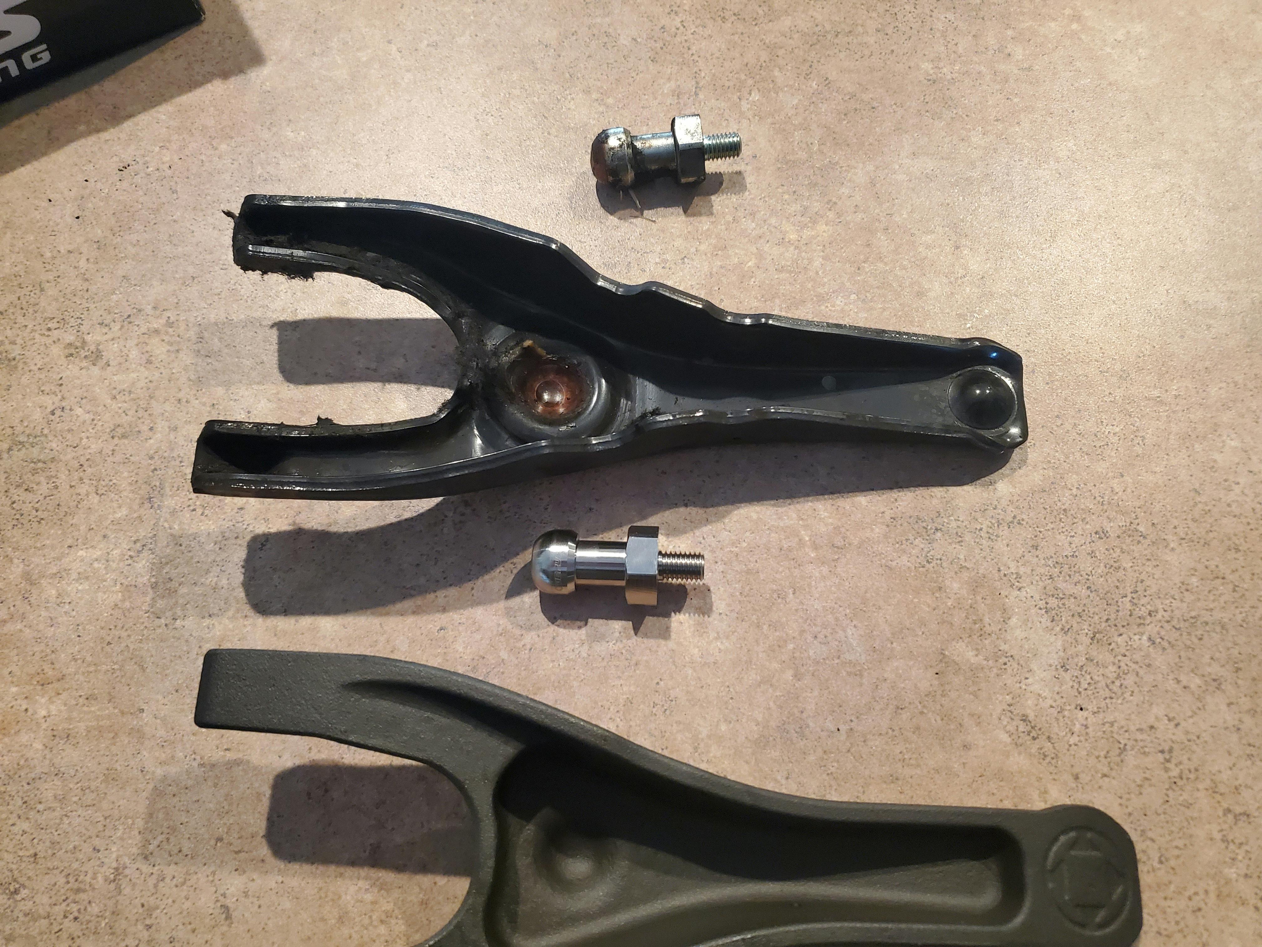 Verus Reinforced Clutch Fork Pivot Point Subaru WRX 20062020 / Legacy Import Image Racing