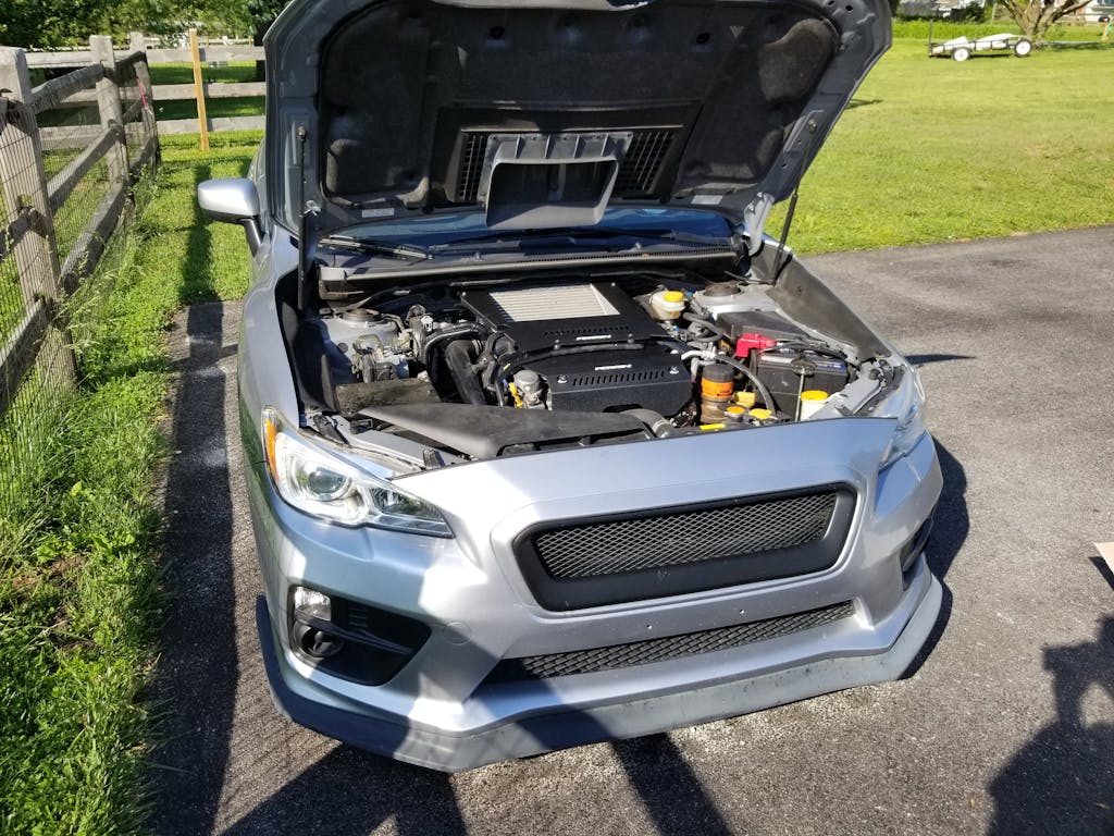 Perrin Engine Cover Kit Black Subaru WRX 20152021 Import Image Racing