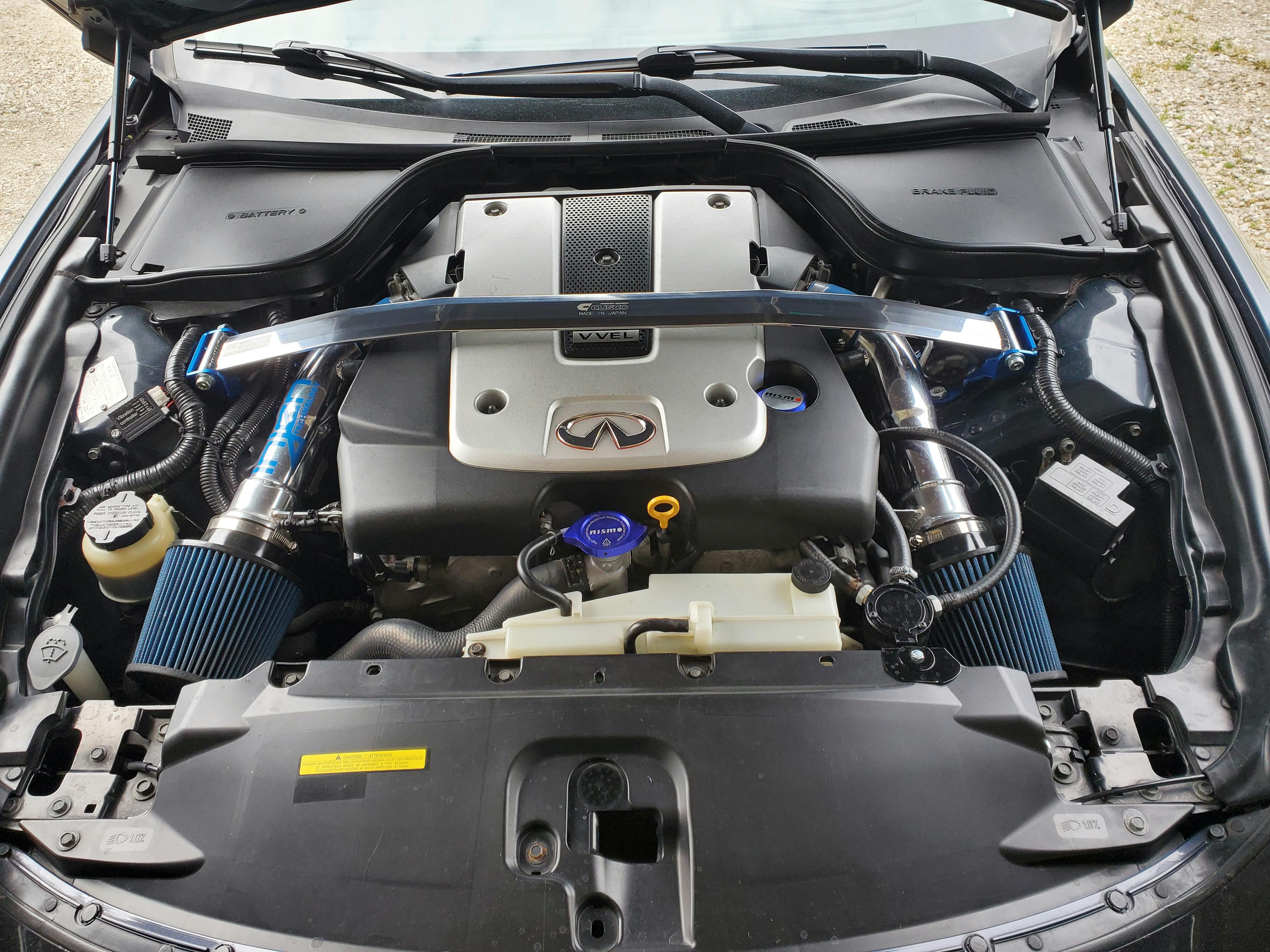 Cusco Type OS Front Strut Bar Infiniti G37 20082013 Import Image Racing