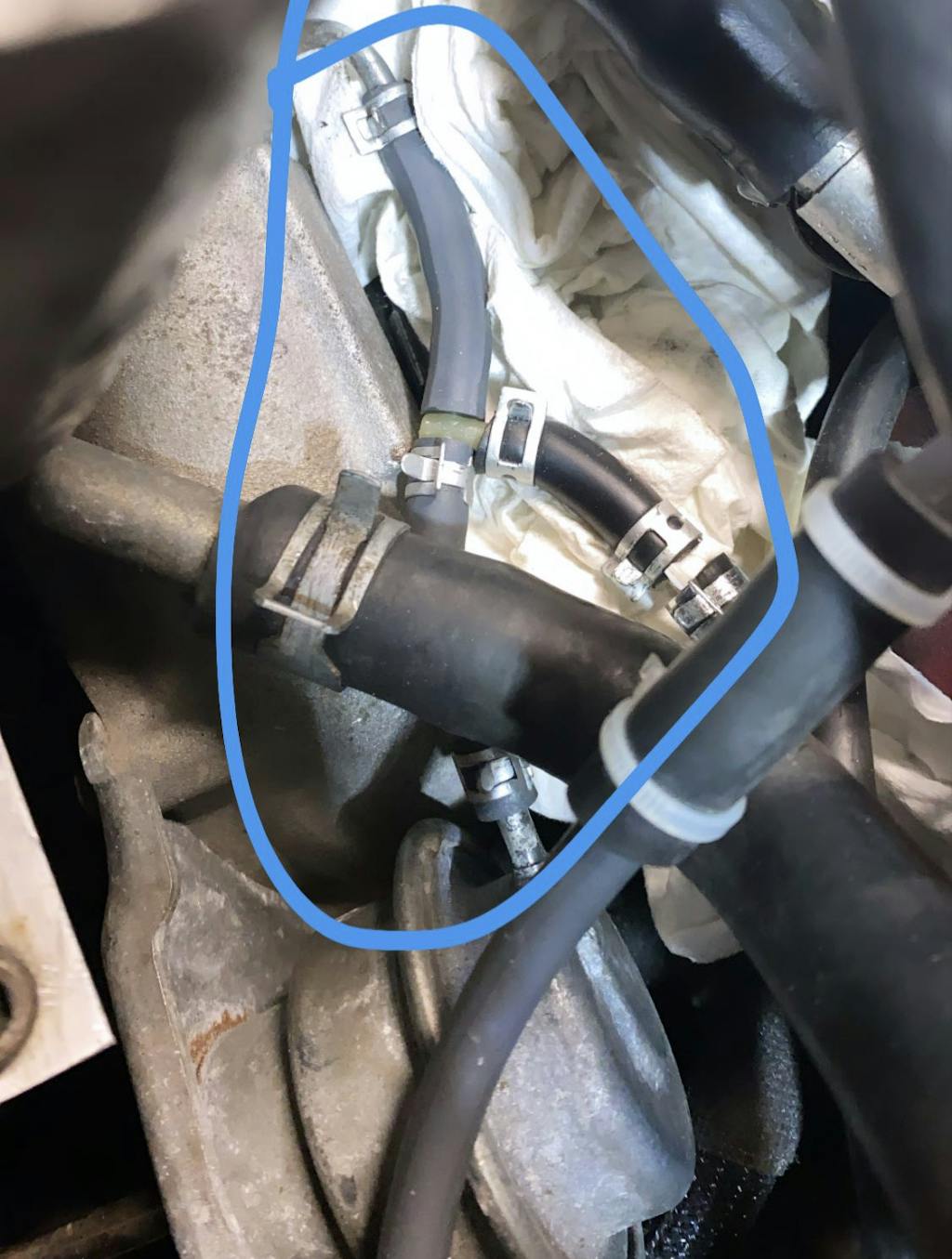 Subaru OEM Turbo Vacuum Lines with TFitting & Restrictor Pill require