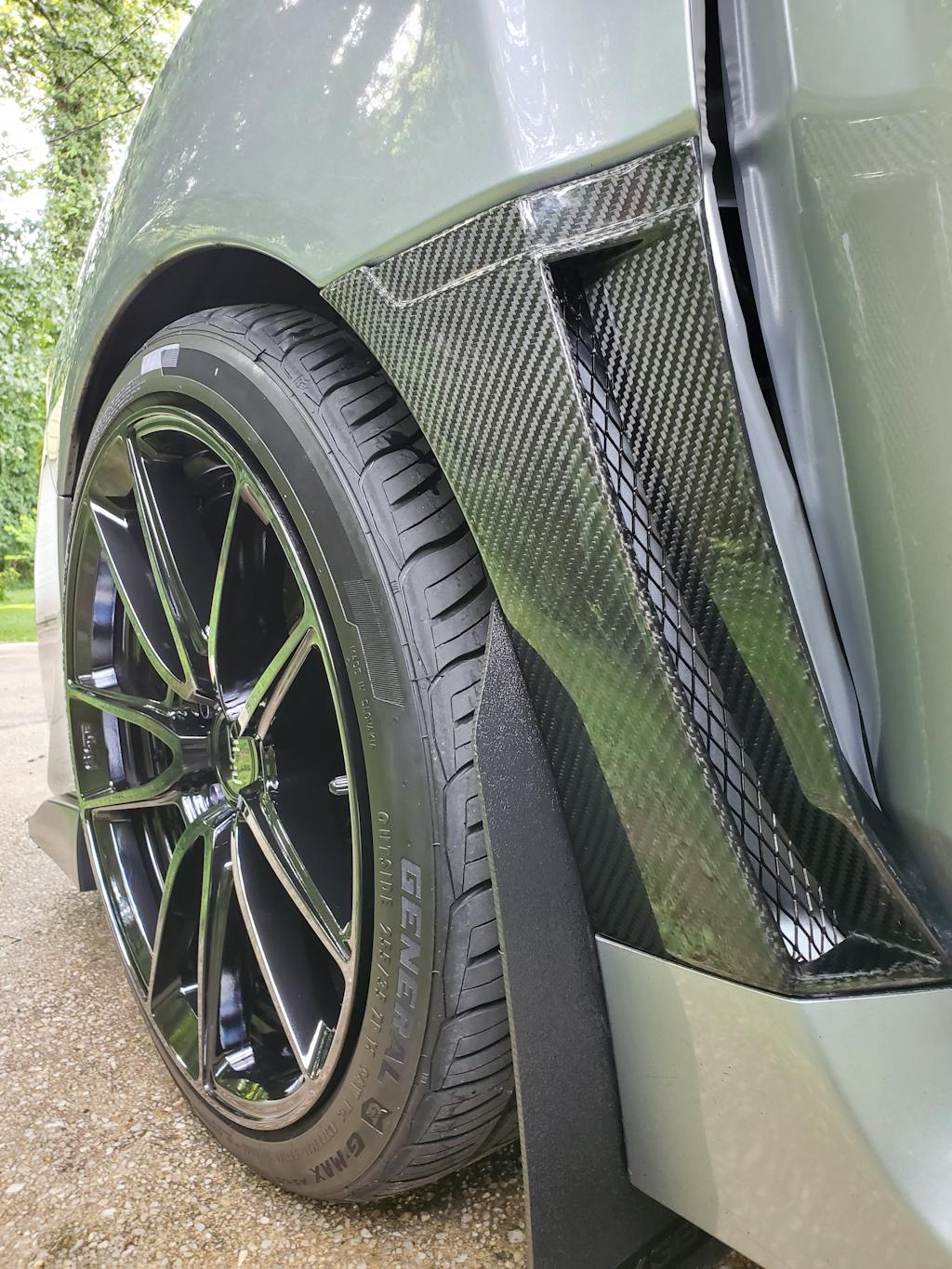 Seibon Carbon Fiber Fender Caps Subaru WRX / STI 2015+ Import Image