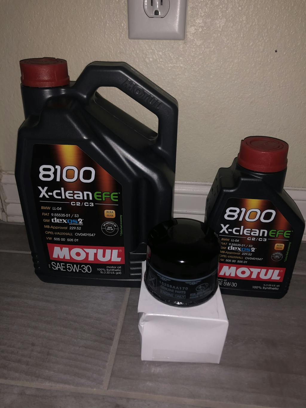 Motul Oil Subaru Engine Maintenance Kit 6L Subaru WRX 20152021 / Fore