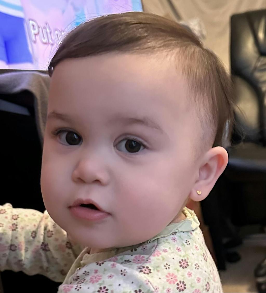 14k Gold Classic Polished Heart Baby / Toddler / Kids Earrings Safety