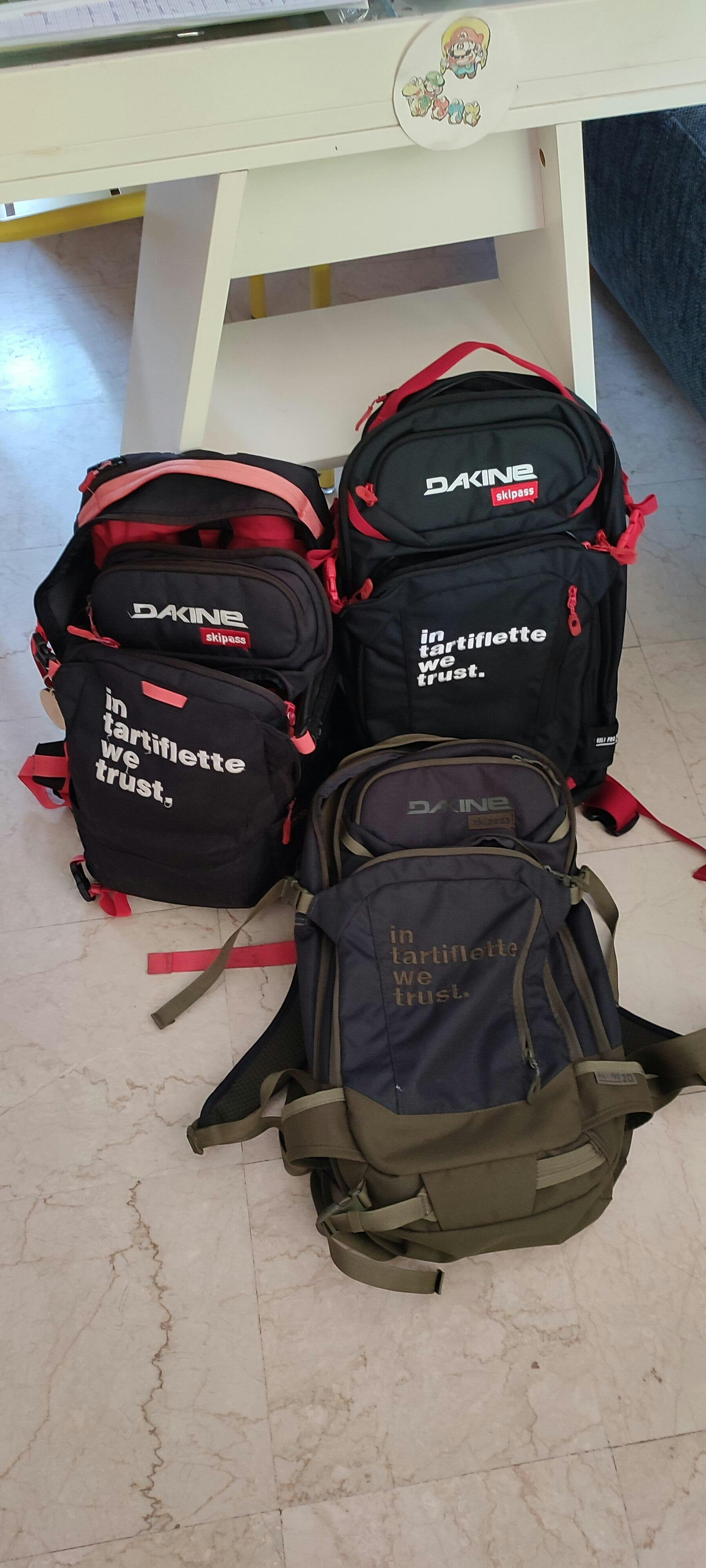 Sac dos Dakine Heli Pro In Tartiflette We Trust Noir