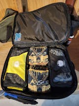 Cornhole Backpack for 8 Sets of Bags (Version 2)