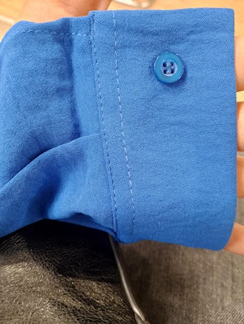 Blue Oversized Shirt